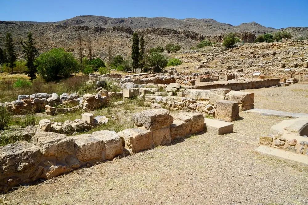 Kato Zakros Palast - kleinster der alten Paläste Kretas