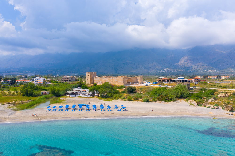 Schloss am Strand von Frangokastello, Kreta