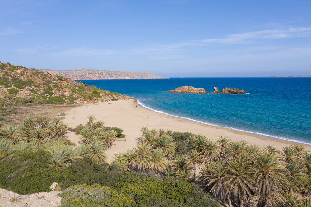 Vai Strand auf Kreta