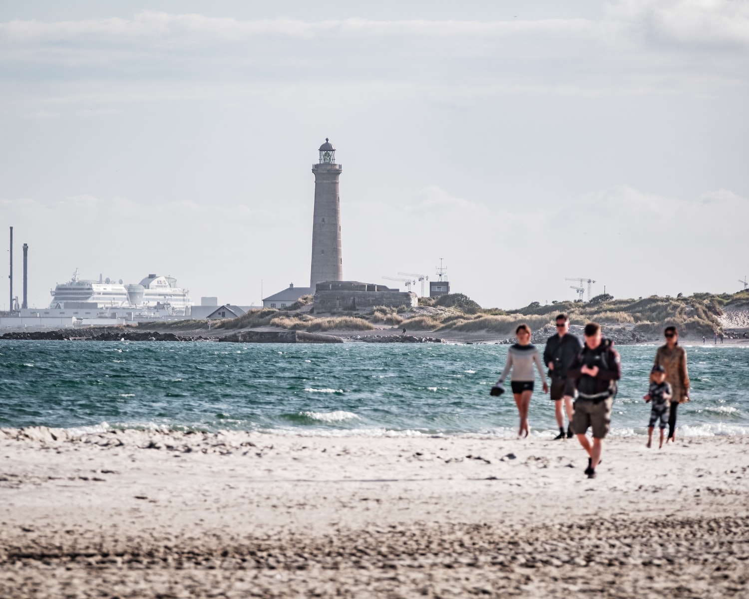 people walking on beach during daytime