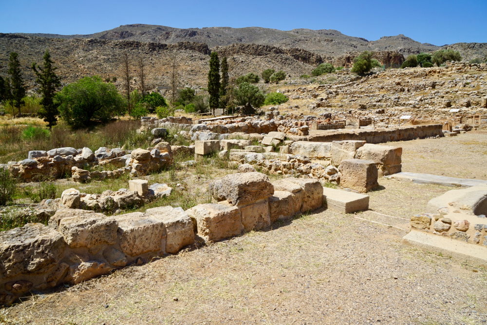 Zakros Palast auf Kreta