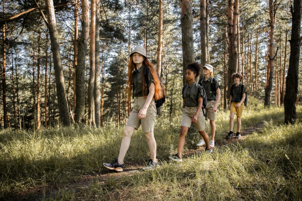 Wandern in der Natur